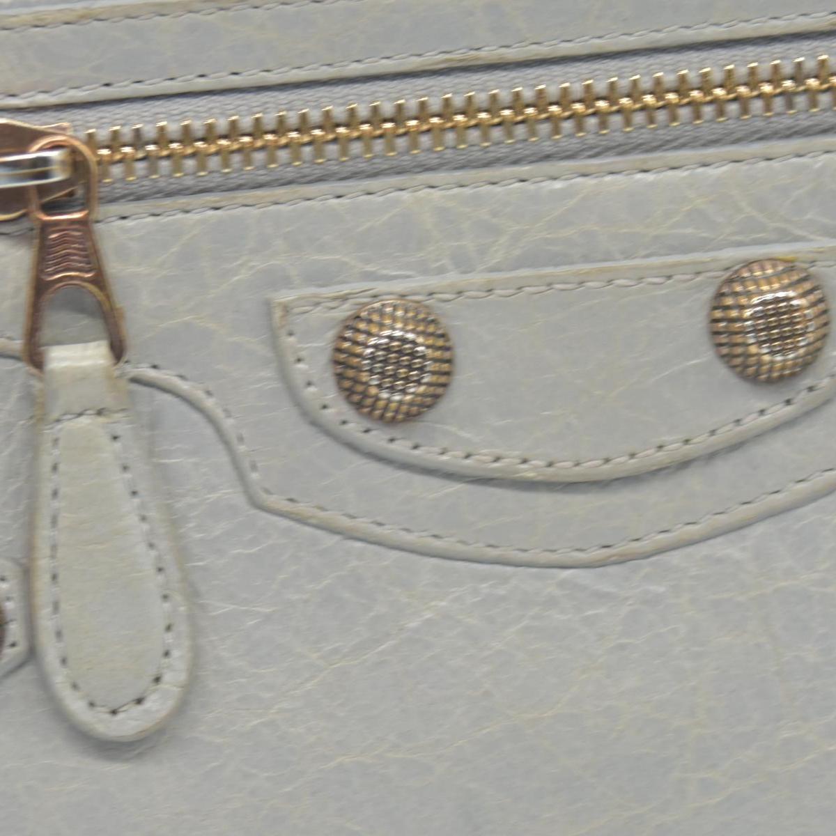 Balenciaga Leather Continental Wallet