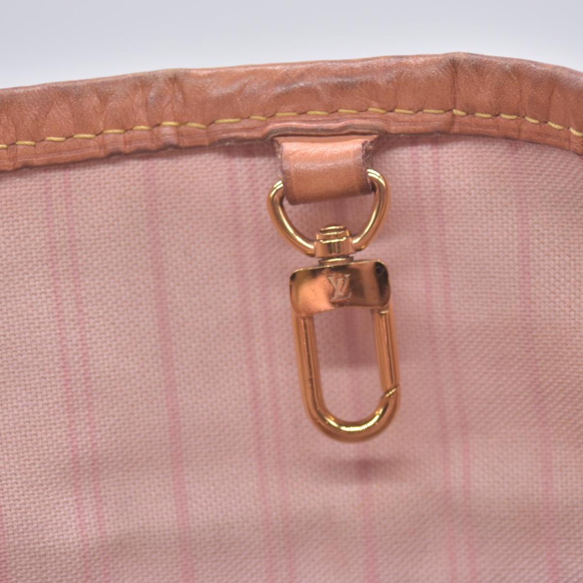 $1440 2016 Louis Vuitton Damier Azur Delightful MM Rose Ballerine SD1196