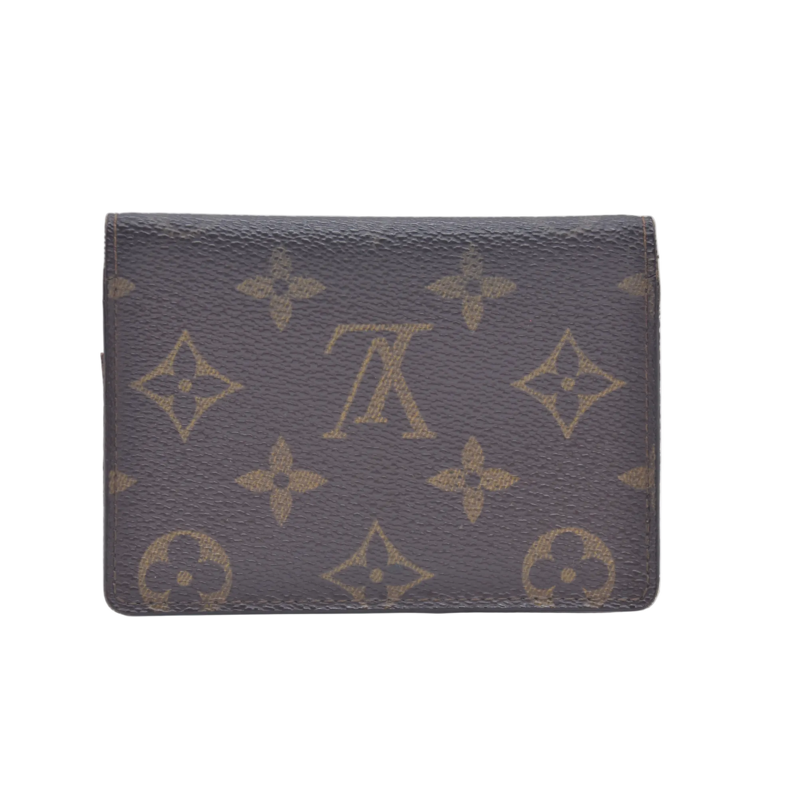 $295 1996 LOUIS VUITTON Monogram Card Case MI8906