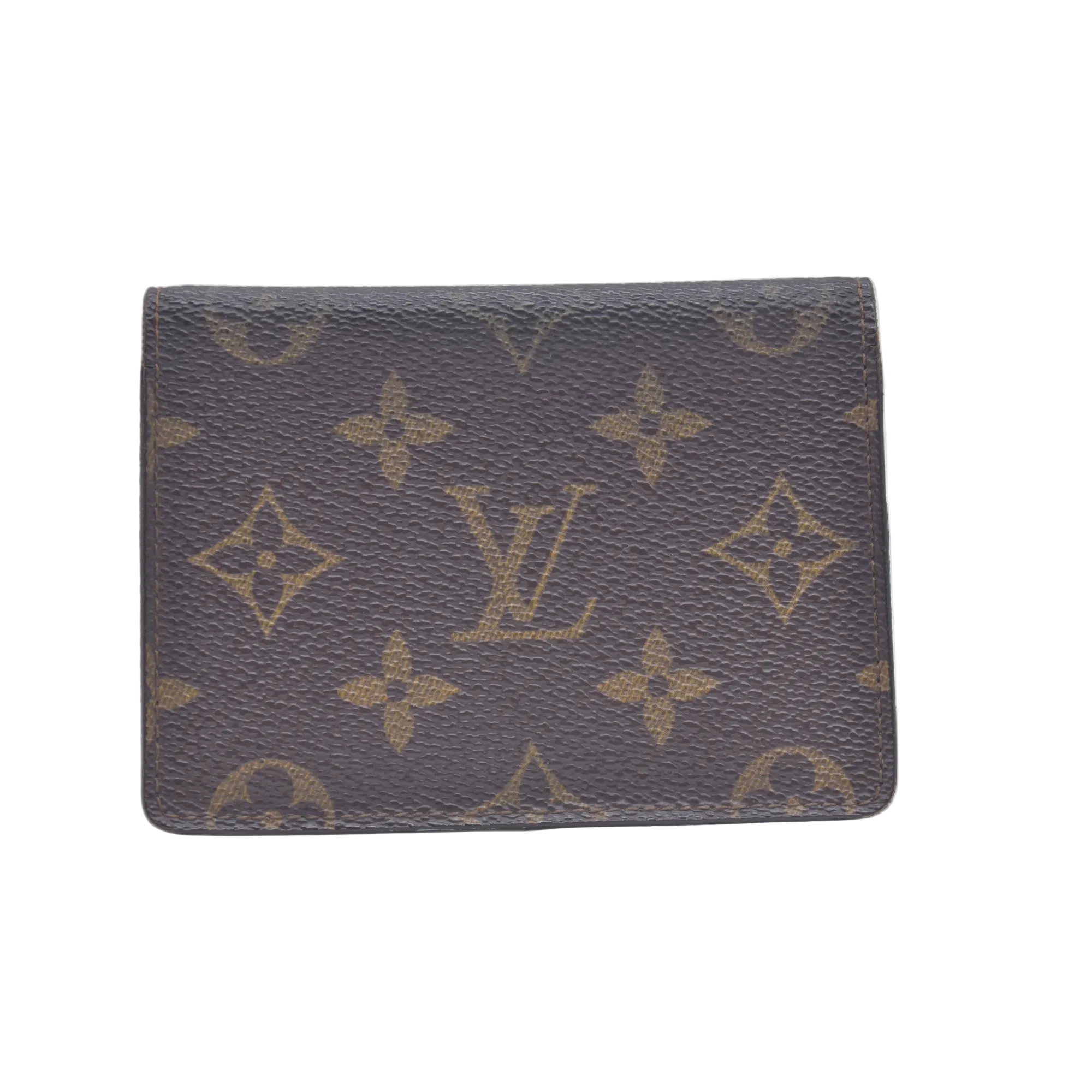 $295 1996 LOUIS VUITTON Monogram Card Case MI8906