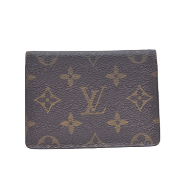 $295 1996 LOUIS VUITTON Monogram Card Case MI8906