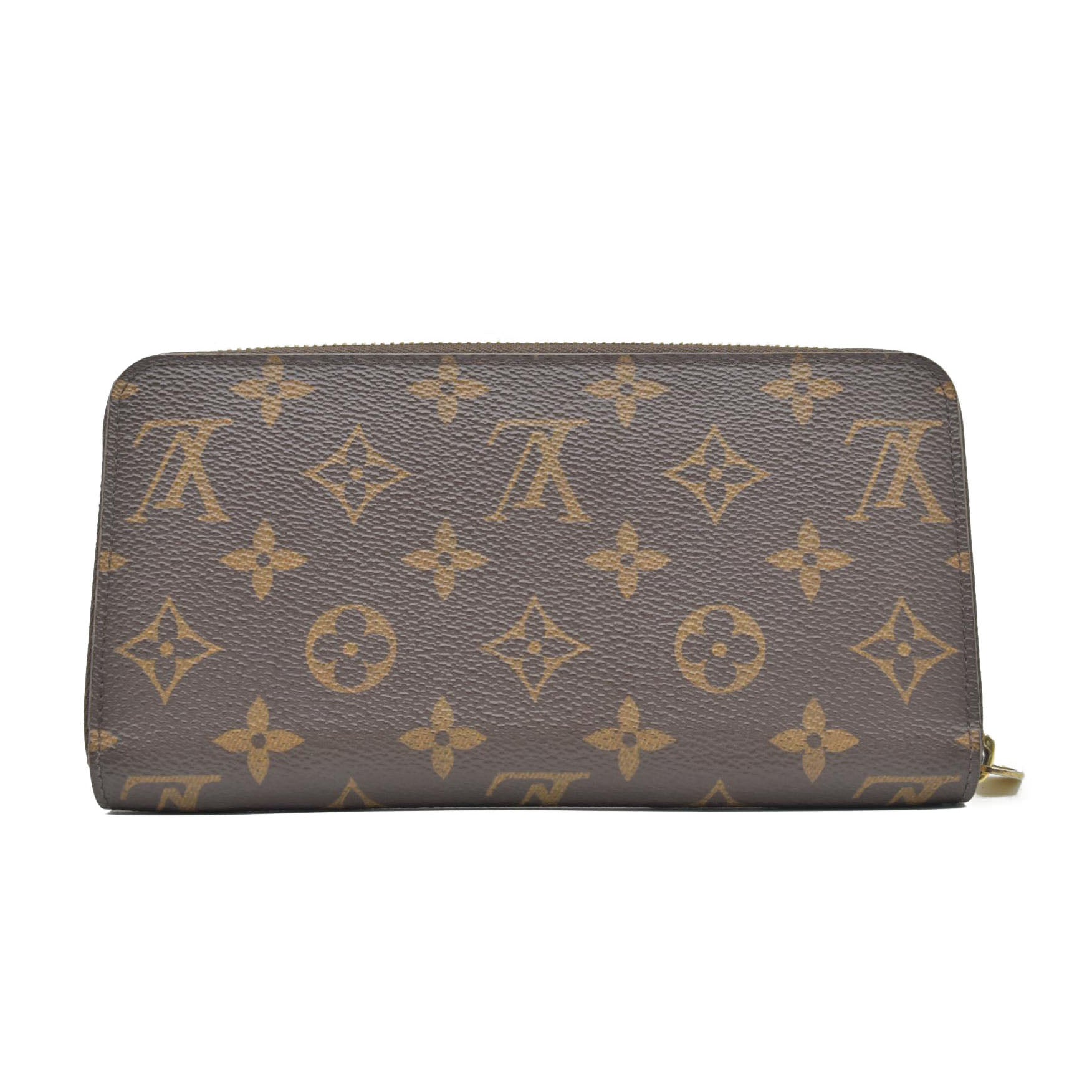 $915 Louis Vuitton Monogram 2015 Christmas Animation Zippy Wallet Hibiscus CONSIGNMENT