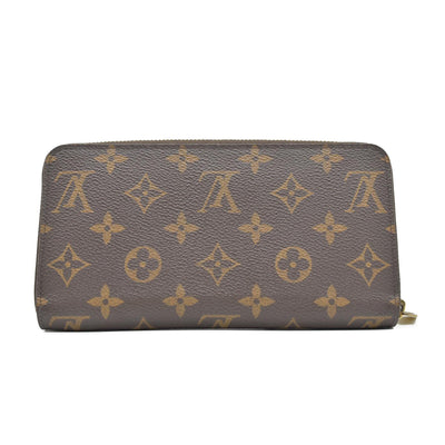 $915 Louis Vuitton Monogram 2015 Christmas Animation Zippy Wallet Hibiscus CONSIGNMENT