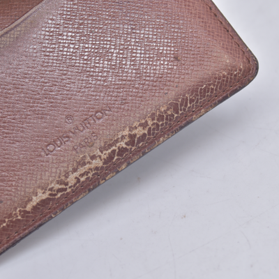 $535 1991 LOUIS VUITTON Monogram Pocket Organizer RA0941