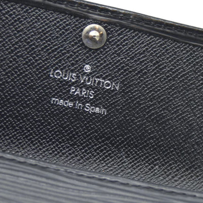 AUCTION $320 Louis Vuitton Epi Multicles 4 Key Ring Holder Black CA1015