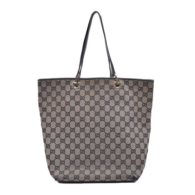 $875 Gucci GG Canvas GG Canvas Tote Bag