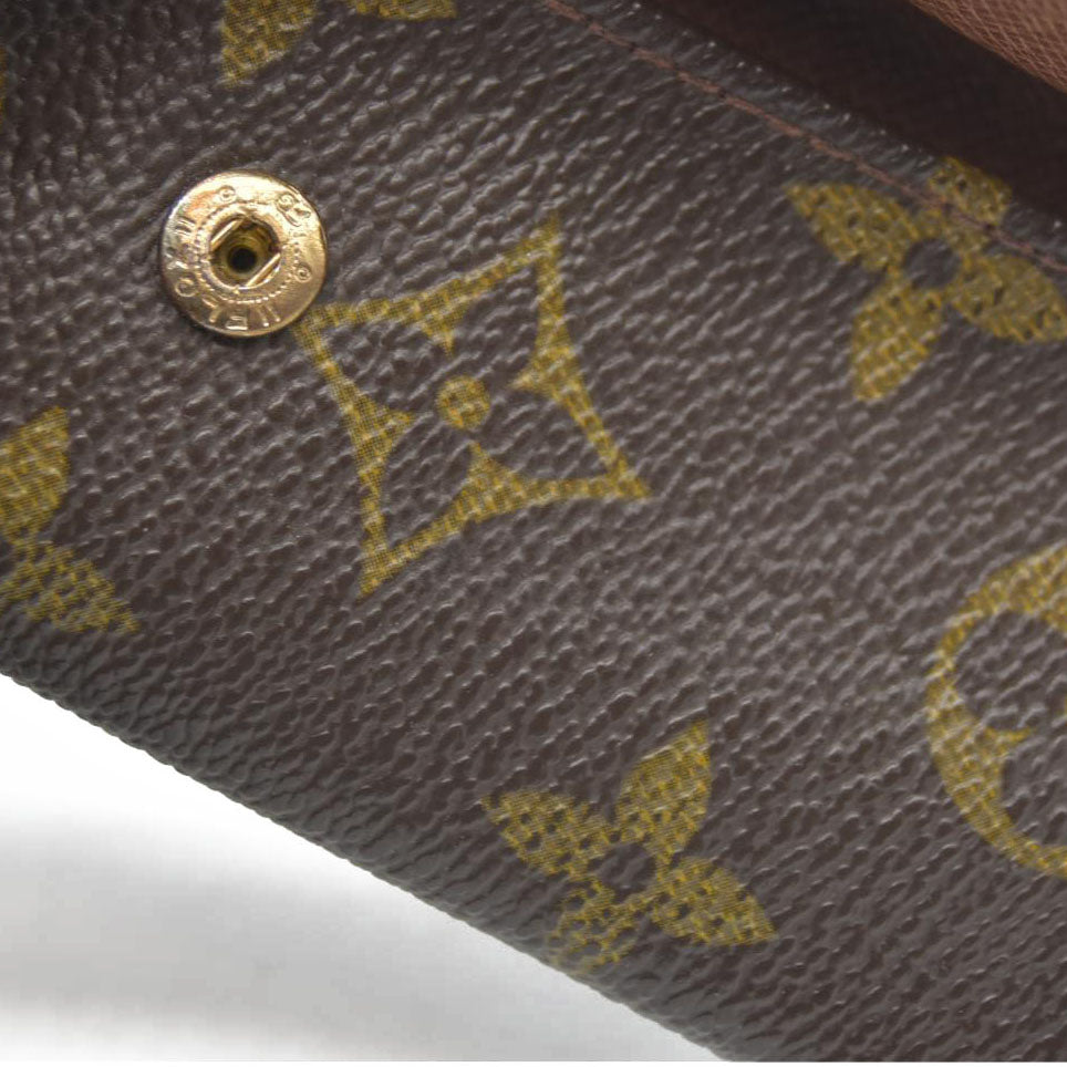 AUCTION $345 Louis Vuitton Monogram Multicles 6 Ring Key Case Brown/2BH2048