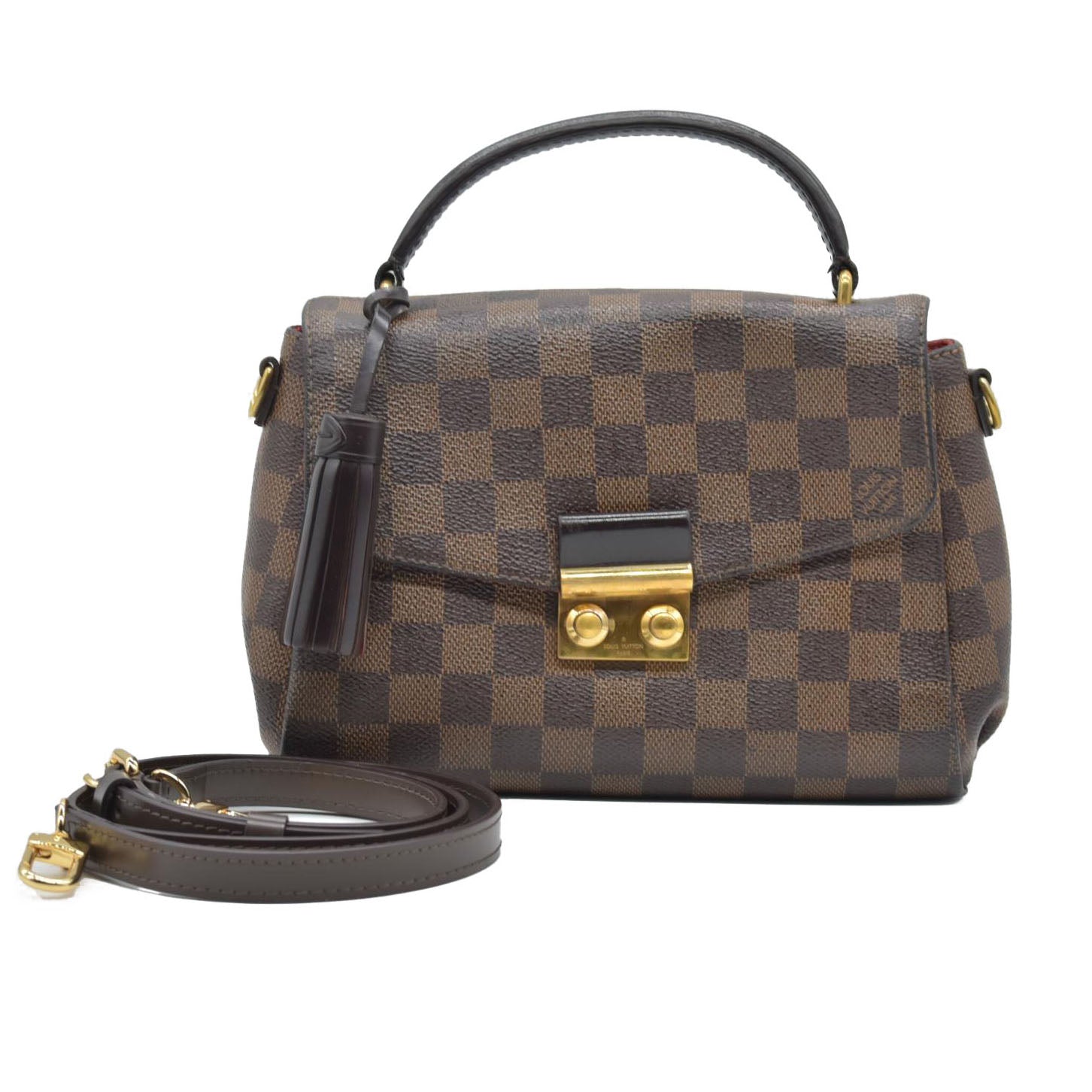 $1960 Louis Vuitton Damier Ebene Croisette
