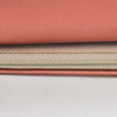 $925 2008 Chanel Camellia Butterfly Coco Mark Fisher Pink Long Wallet CONSIGNMENT