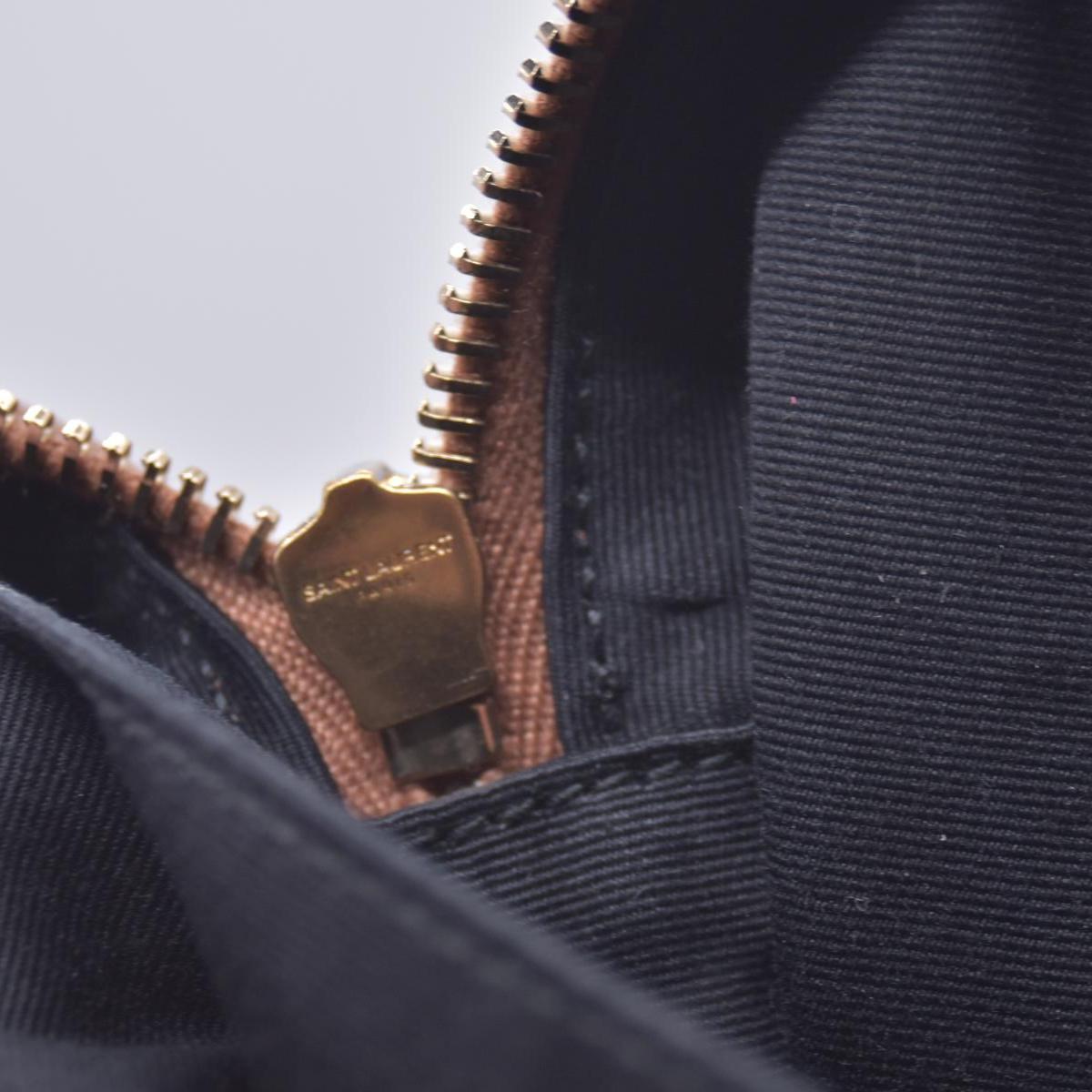 $1690 Saint Laurent Suede Matelasse Monogram Lou Camera Bag Cinnamon