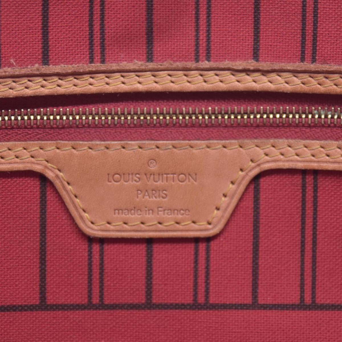 $2240 2014 Louis Vuitton Monogram Neverfull MM with Pouch SR2184