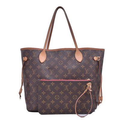 $2240 2014 Louis Vuitton Monogram Neverfull MM with Pouch SR2184