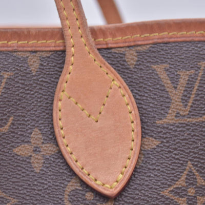 $2240 2014 Louis Vuitton Monogram Neverfull MM with Pouch SR2184