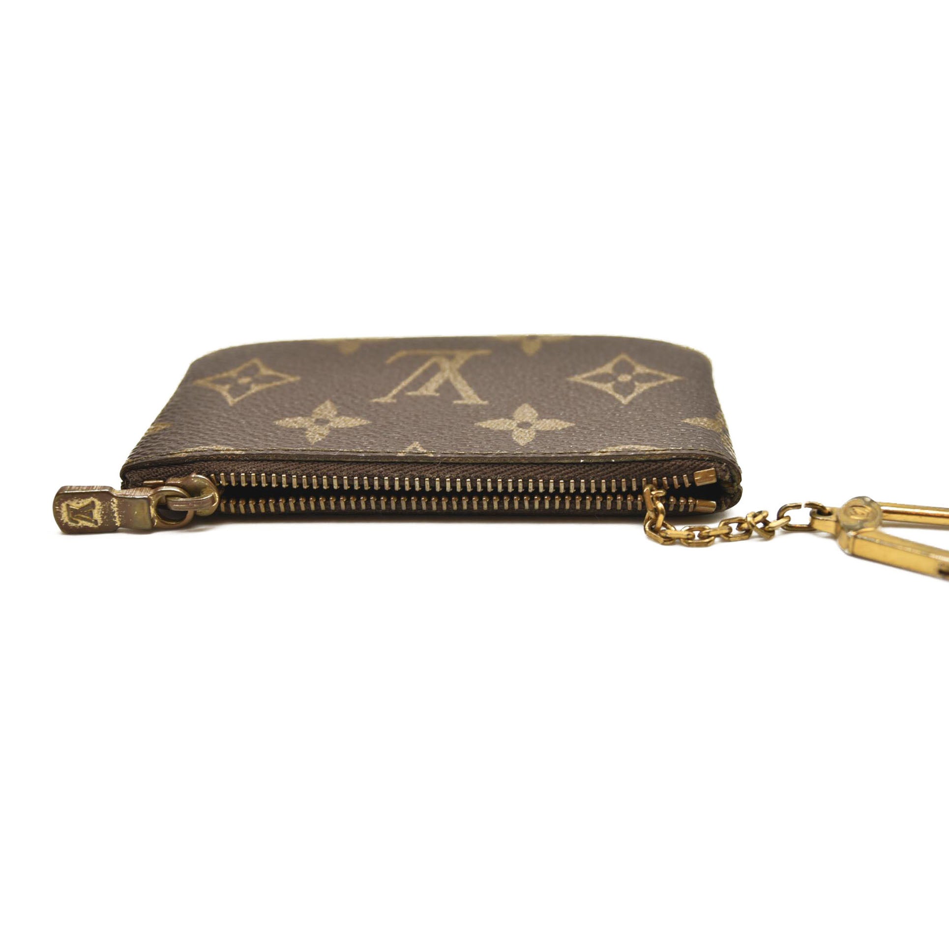 LOUIS VUITTON Monogram Key Pouch