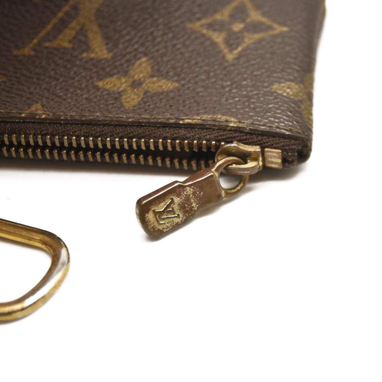 LOUIS VUITTON Monogram Key Pouch