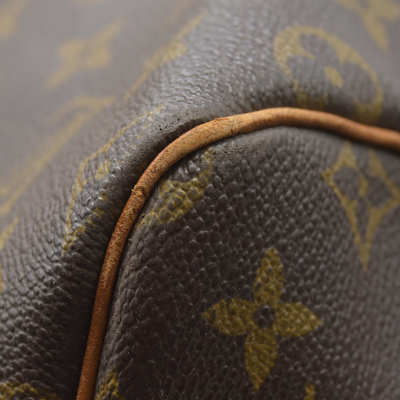 $2280 1989 Louis Vuitton LV Boston Bag Keepall 55 Brown Monogram FC892