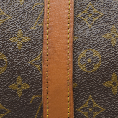 $2280 1989 Louis Vuitton LV Boston Bag Keepall 55 Brown Monogram FC892