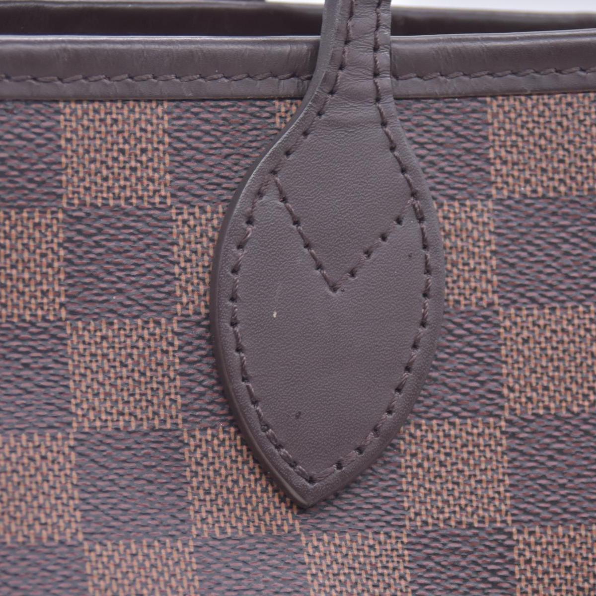 $2310 2017 Louis Vuitton Damier Ebene Neverfull GM with Pouch SD2137