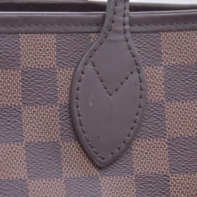 $2310 2017 Louis Vuitton Damier Ebene Neverfull GM with Pouch SD2137