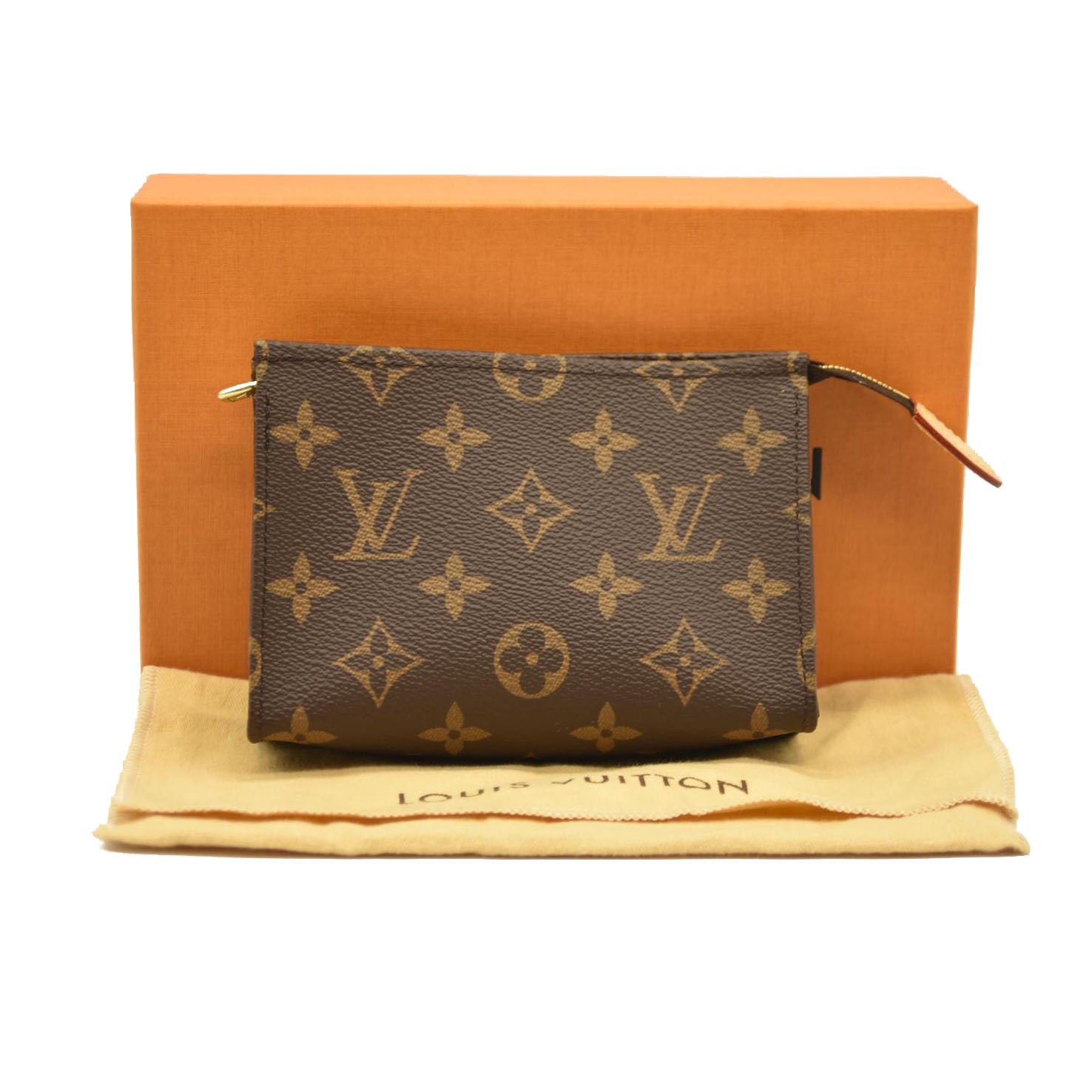 Louis Vuitton  Monogram Toiletry Pouch 15 Fuchsia