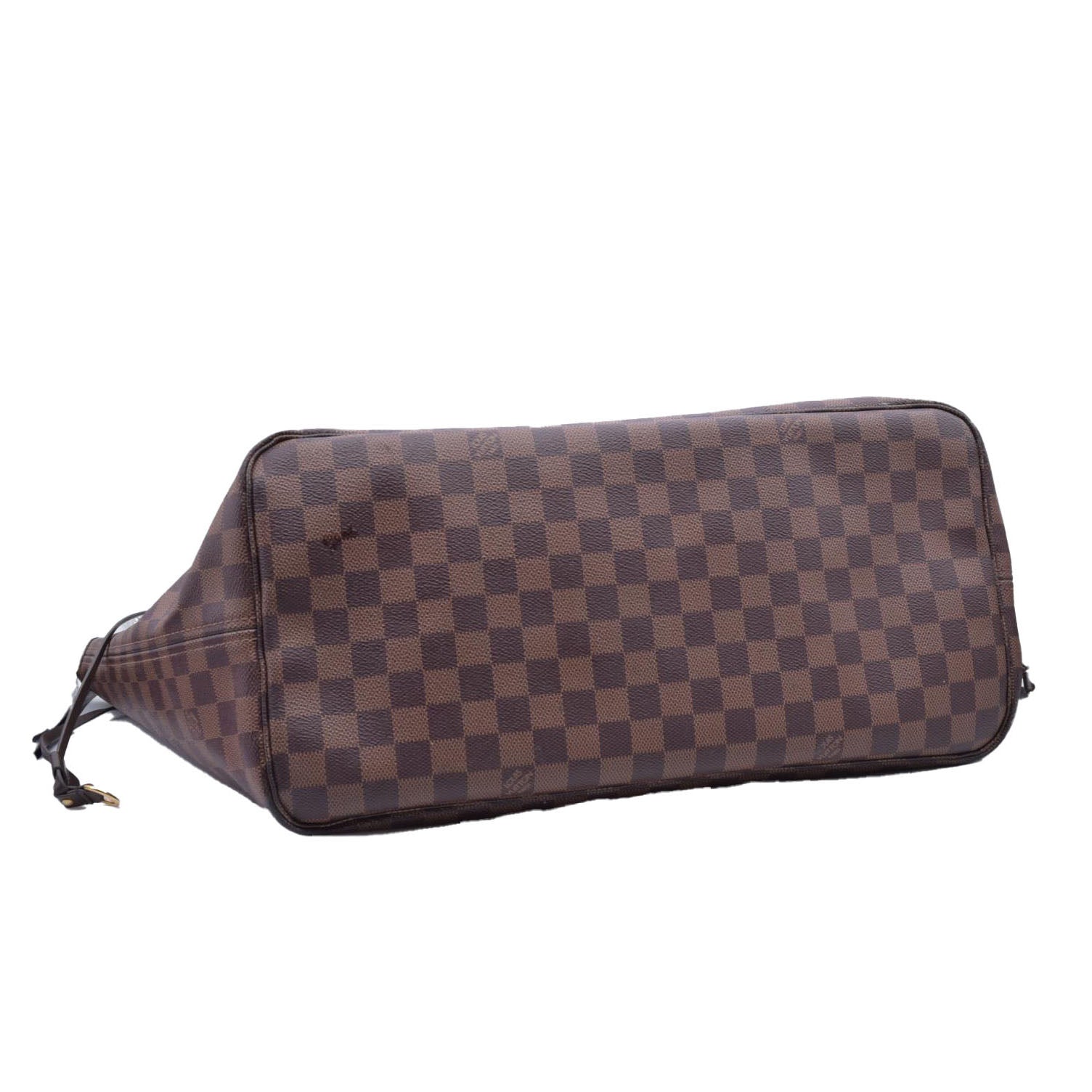 $2310 2017 Louis Vuitton Damier Ebene Neverfull GM with Pouch SD2137