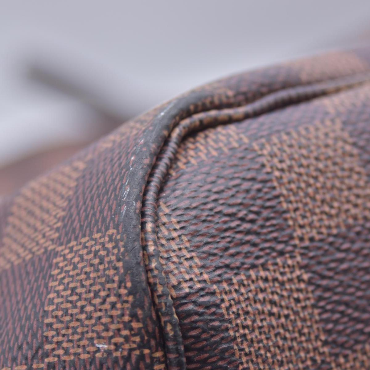 $2310 2017 Louis Vuitton Damier Ebene Neverfull GM with Pouch SD2137
