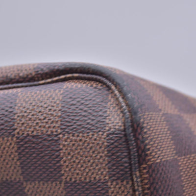 $2310 2017 Louis Vuitton Damier Ebene Neverfull GM with Pouch SD2137