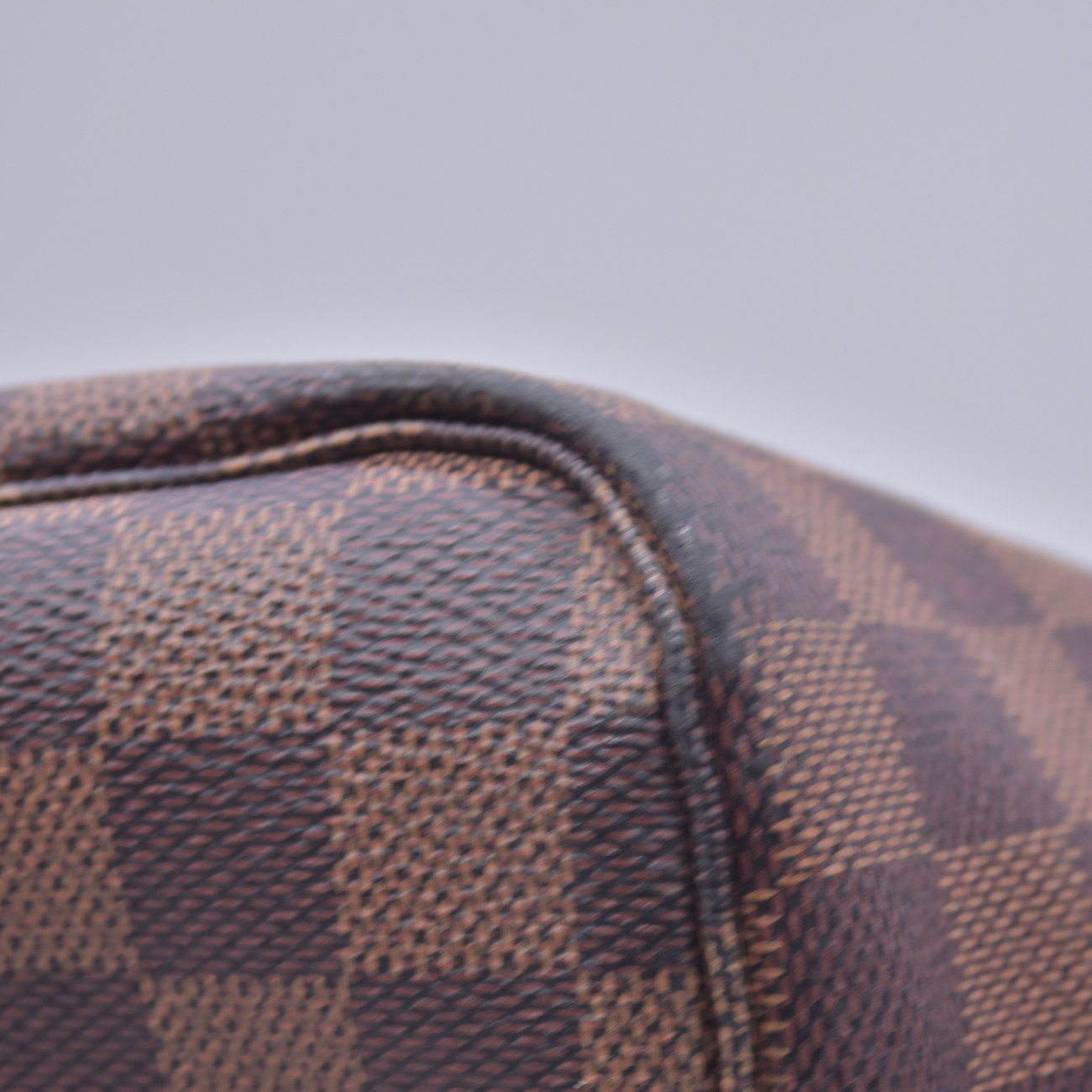 $2310 Louis Vuitton Damier Ebene Neverfull GM with Pouch RFID