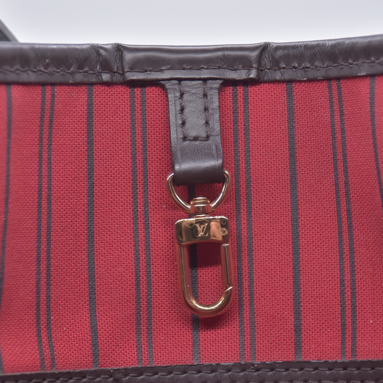 $2310 Louis Vuitton Damier Ebene Neverfull GM with Pouch RFID