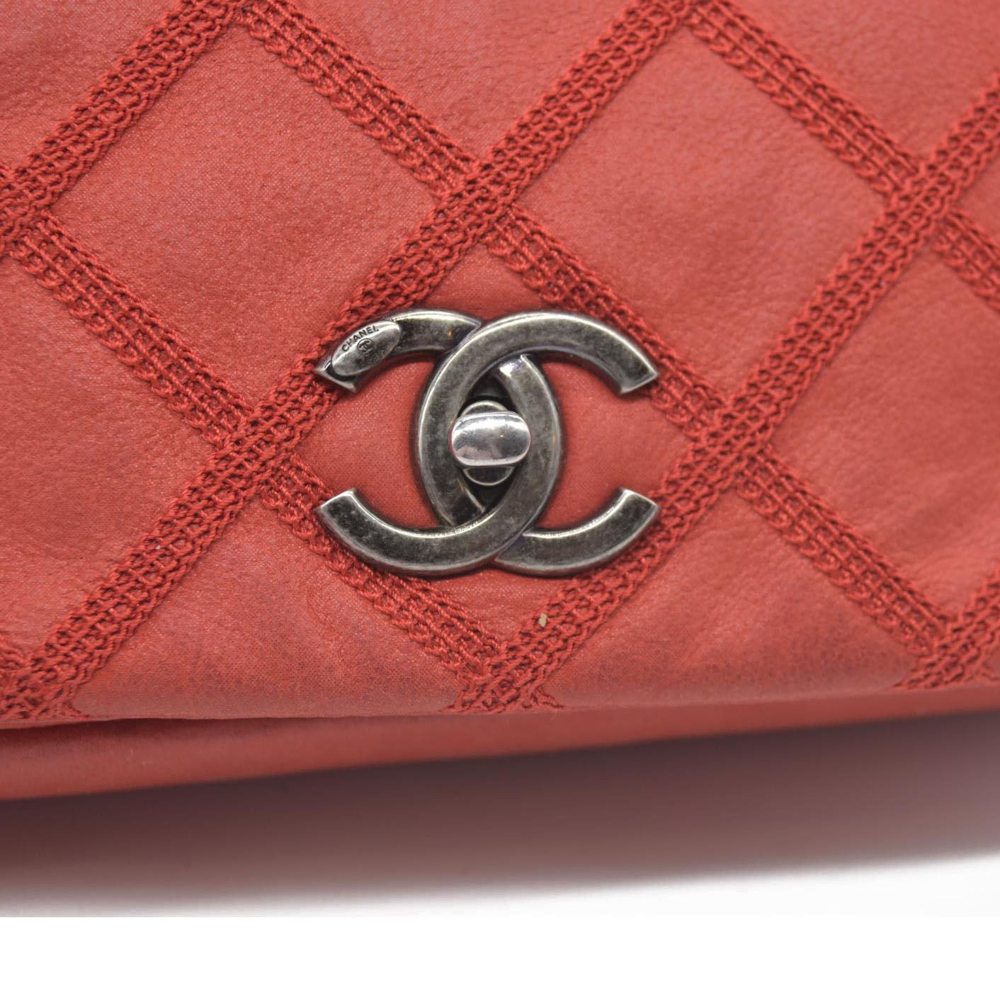 $3700 Chanel Small Diamond Stitch Flap Bag 2013