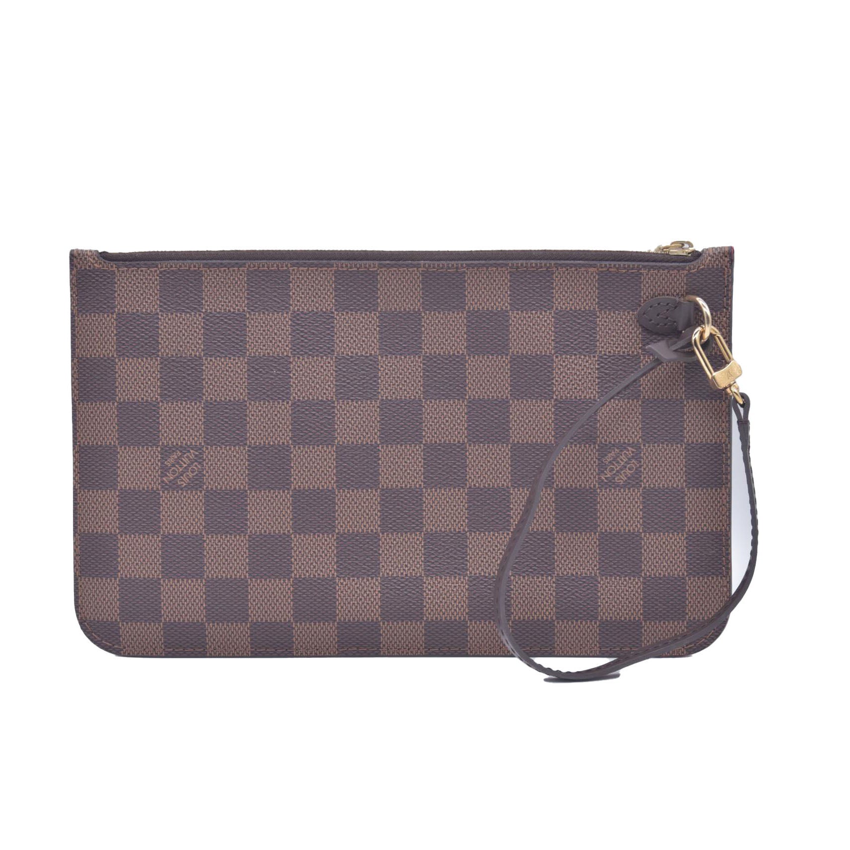 $2310 2017 Louis Vuitton Damier Ebene Neverfull GM with Pouch SD2137