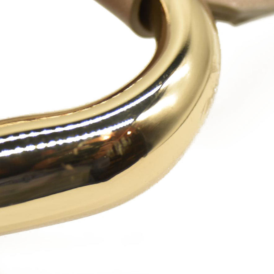 NEW Chloe Hobo Kiss Motty Grey Beige Leather Shoulder Bag