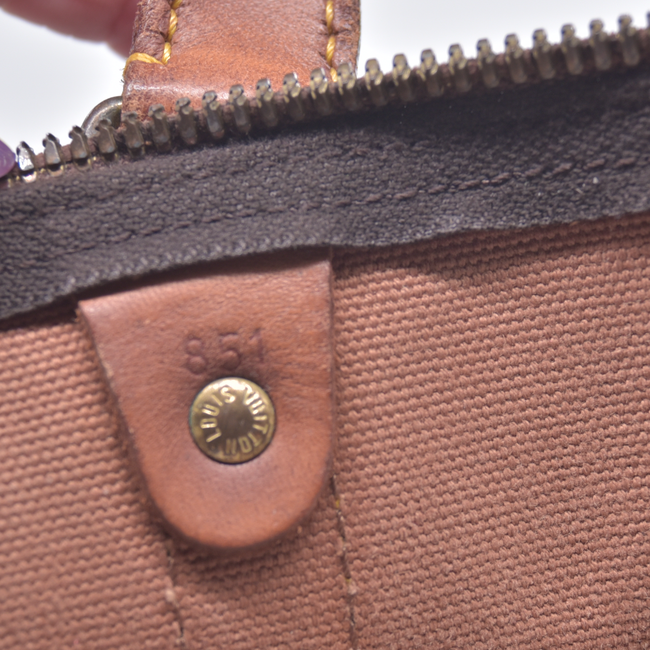 $1420 1985 Louis Vuitton Monogram Keepall 45 MB851 CONSIGNMENT