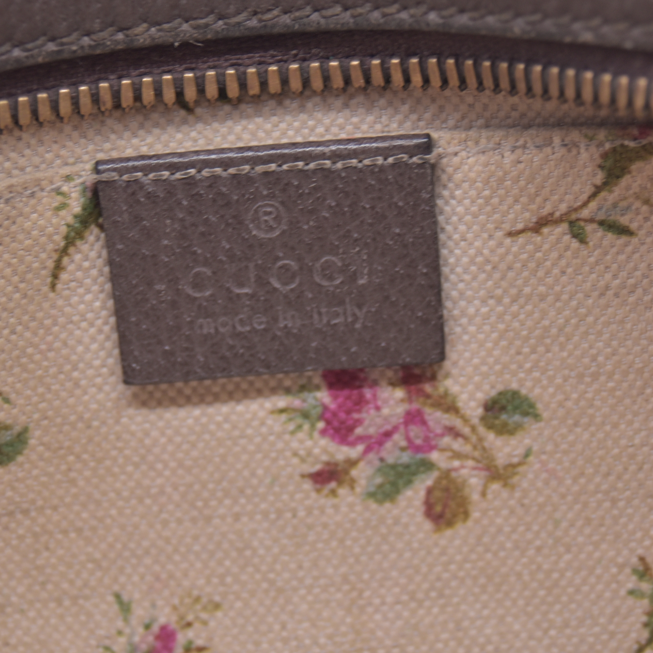 $1490 Gucci GG Supreme Monogram Web Neo Vintage Shoulder Bag Beige New Acero Crop