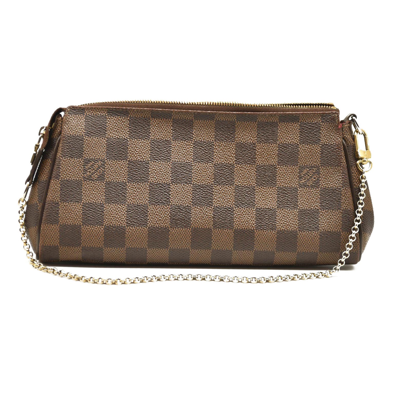 LOUIS VUITTON Damier Ebene Eva Clutch