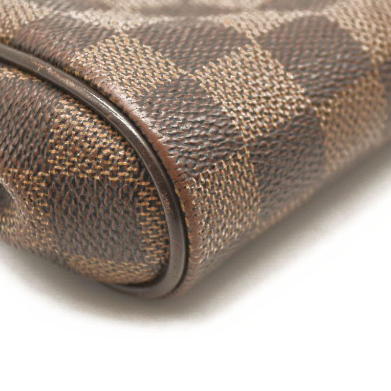 LOUIS VUITTON Damier Ebene Eva Clutch