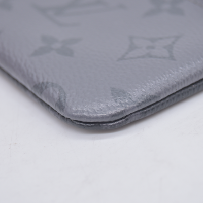 $355 2022 Louis Vuitton Eclipse Reverse Pochette Cles Coin Purse CT3292
