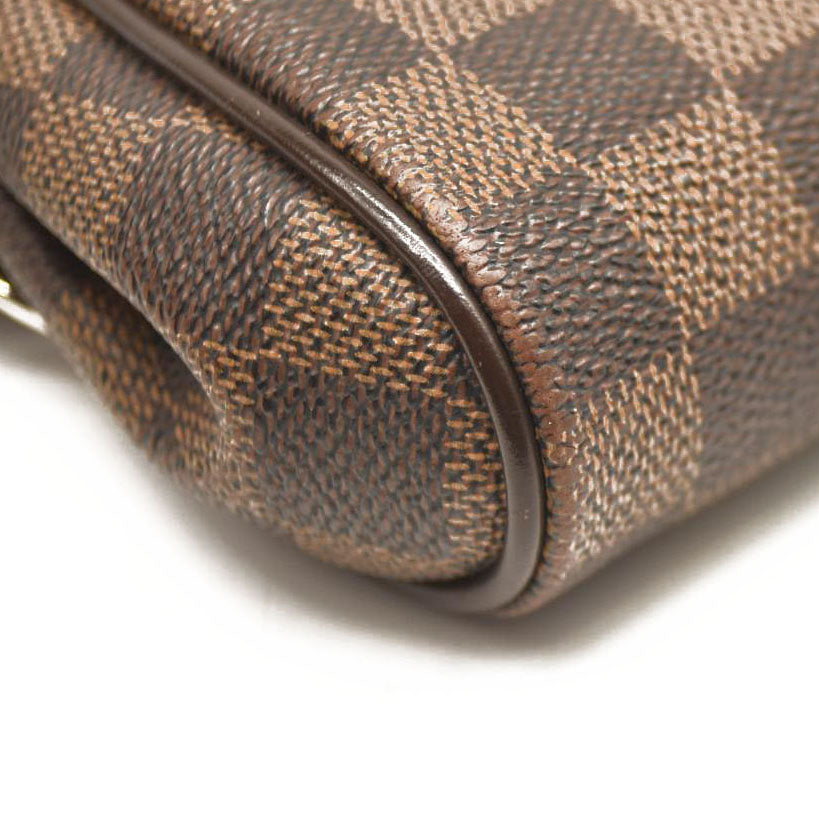 LOUIS VUITTON Damier Ebene Eva Clutch