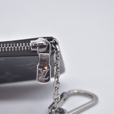 $355 2022 Louis Vuitton Eclipse Reverse Pochette Cles Coin Purse CT3292