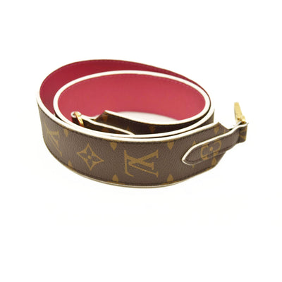 Louis Vuitton  Monogram Bandouliere Shoulder Strap Hot Pink