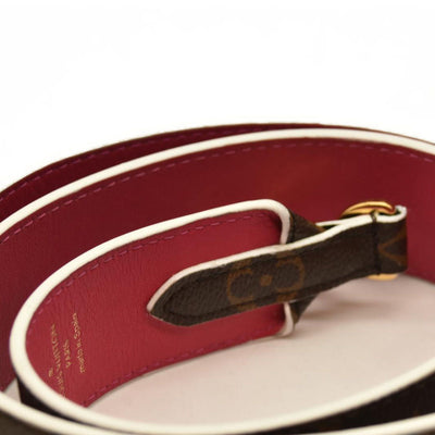 Louis Vuitton  Monogram Bandouliere Shoulder Strap Hot Pink