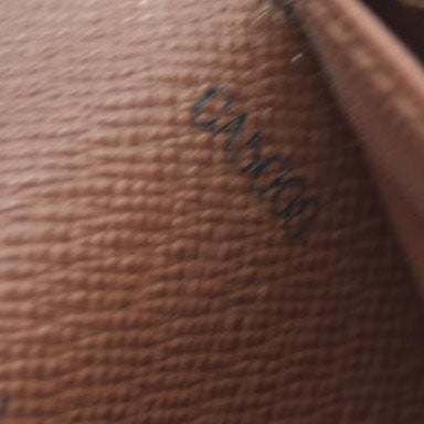 AUCTION $725 Louis Vuitton Monogram Portefeiulle Sarah Long Bifold Wallet Brown CA6008