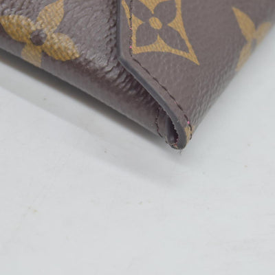 Louis Vuitton Monogram LV Colormania Kirigami Card Holder Pondichery Pink