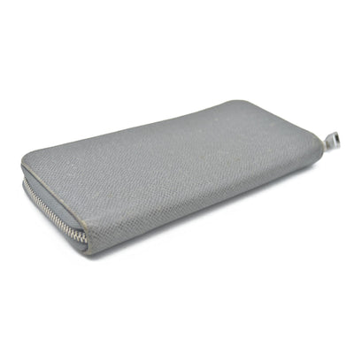 AUCTION $985 Louis Vuitton  Taiga Zippy Organizer Wallet Glacier