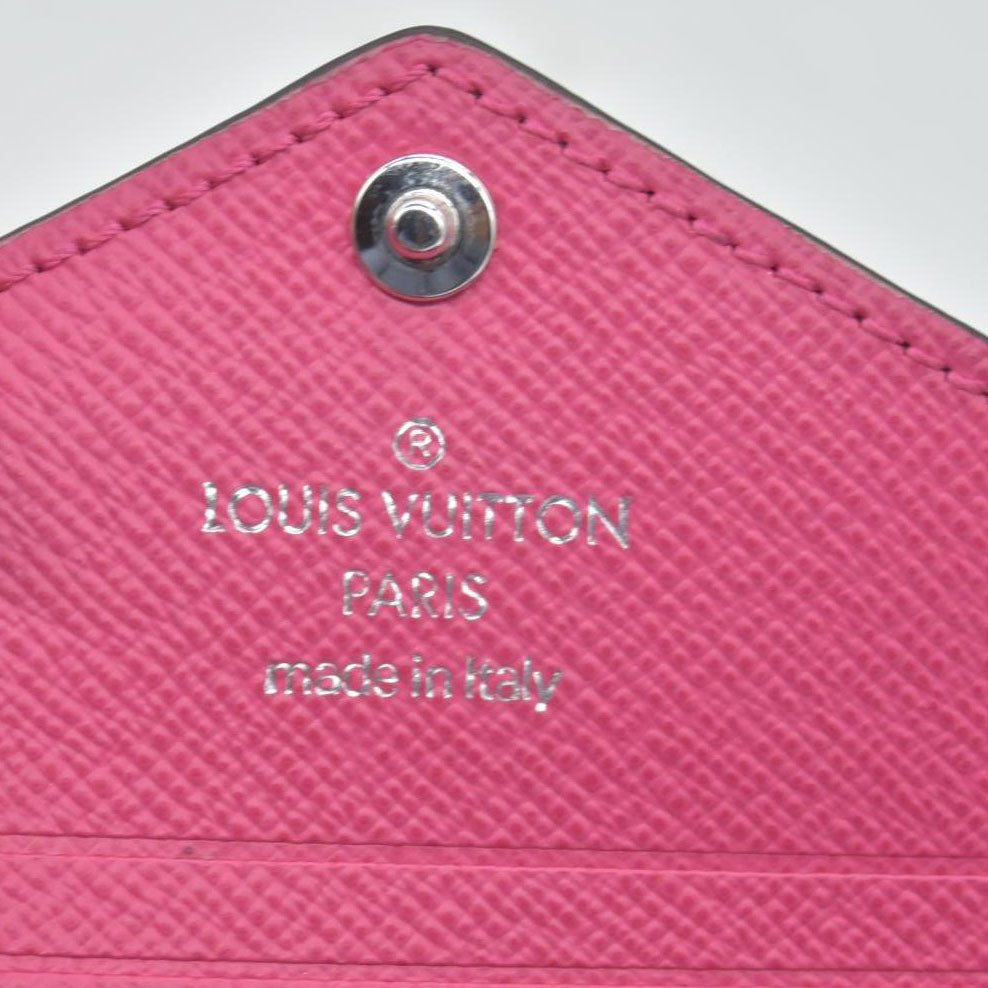 Louis Vuitton Monogram LV Colormania Kirigami Card Holder Pondichery Pink