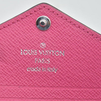 Louis Vuitton Monogram LV Colormania Kirigami Card Holder Pondichery Pink