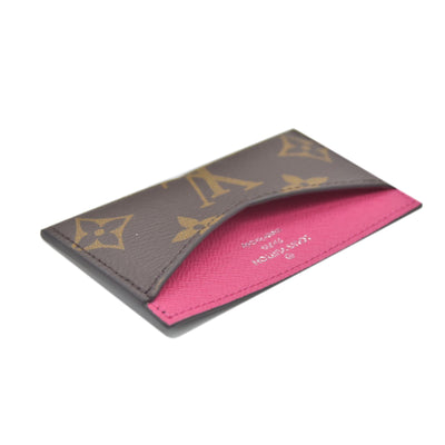 Louis Vuitton Monogram LV Colormania Kirigami Card Holder Pondichery Pink