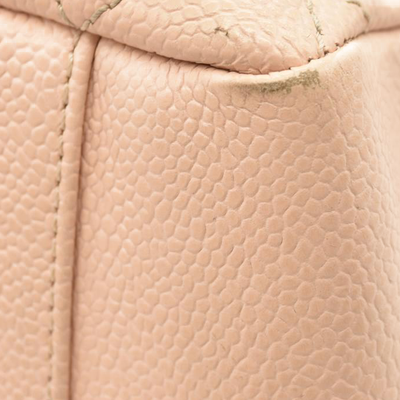 CHANEL Caviar Quilted Grand Shopping Tote GST Light Pink 17*