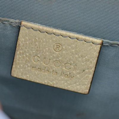 $2,590 Gucci Calfskin Small Sylvie Shoulder Bag Off White