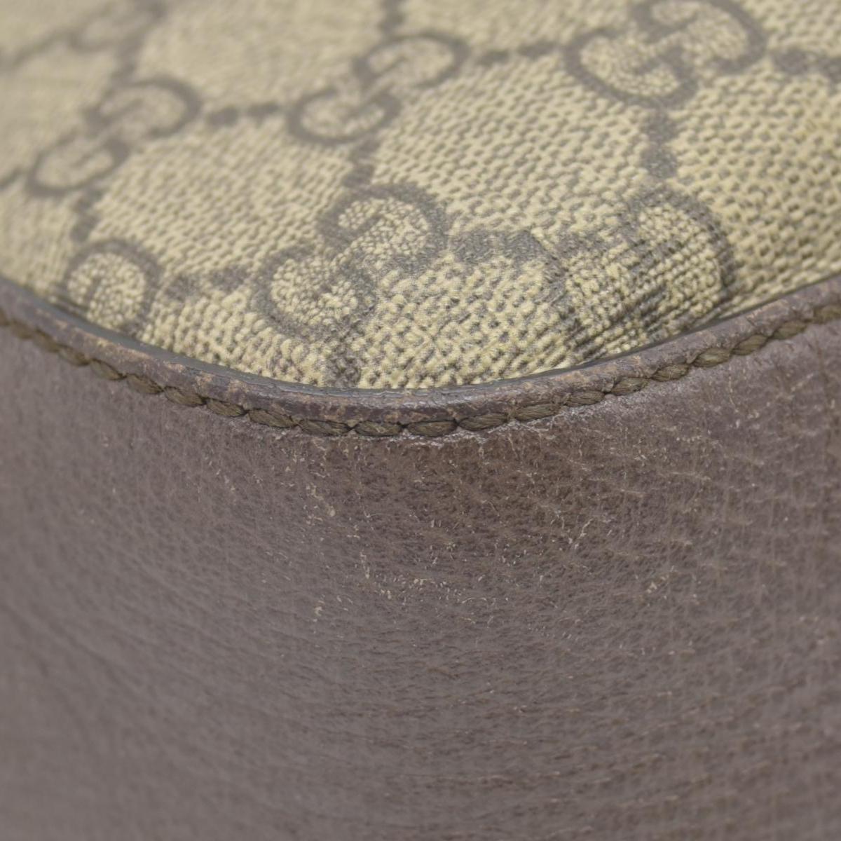 Gucci GG Supreme Monogram Web Neo Vintage Shoulder Bag Beige New Acero Crop